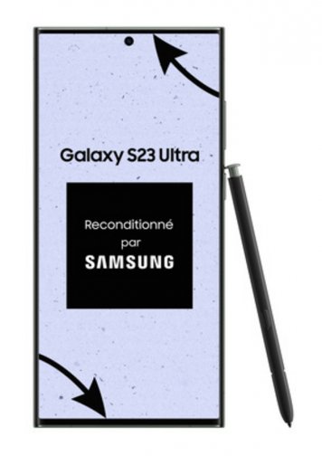 Samsung Galaxy S23 Ultra Vert 256Go Reconditionné Parfait Etat : image de face