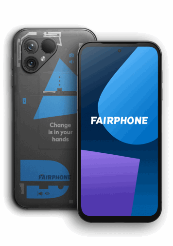 Fairphone 5 5G Transparent 128 Go  Reconditionné Excellent Etat