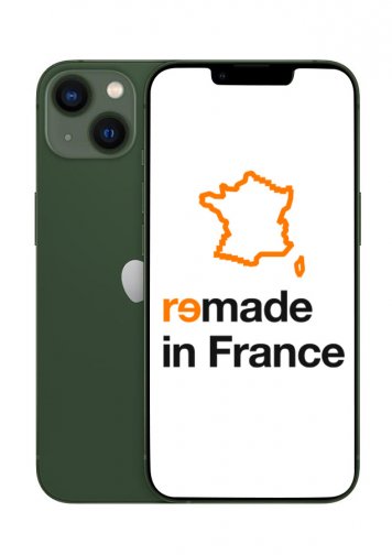 iPhone 13 Vert 128Go Reconditionné Très Bon Etat Remade in France