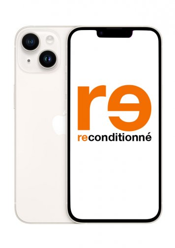 iPhone 14 Pro Argent 128Go Reconditionné Très Bon Etat