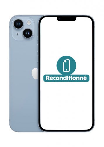 iPhone 14 Plus Bleu 128Go Reconditionné Très Bon Etat