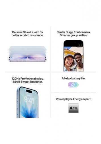 Apple iPhone 17 Lavande 512 Go