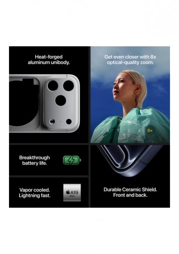 Apple iPhone 17 Pro Max Bleu intense 1To