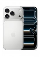 Apple iPhone 17 Pro Argent 1To : image de face et de dos