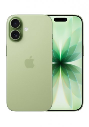 Apple iPhone 17 Sauge 256 Go : image de face et de dos