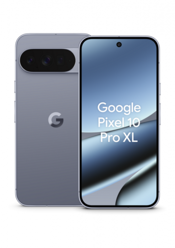 Google Pixel 10 Pro XL Gris 512Go avec Gemini : image de dos et de face