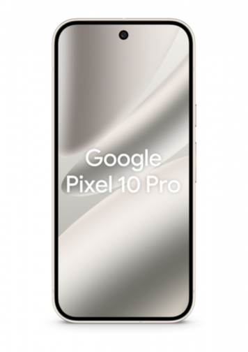 Google Pixel 10 Pro Blanc 256Go avec Gemini : image de face