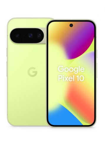 Google Pixel 10 Vert 256Go avec Gemini : image de dos et de face