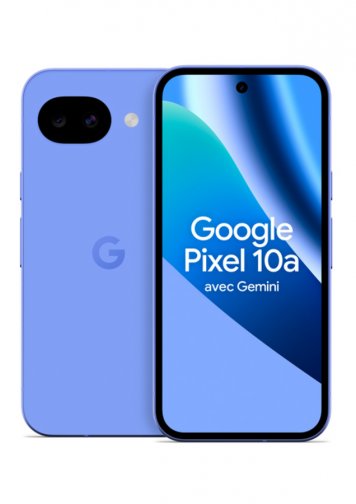 image Google Pixel 10a Lavande de dos et de face