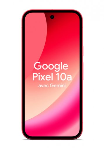 image Google Pixel 10a  rouge framboise de face