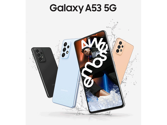 La famille Galaxy A53