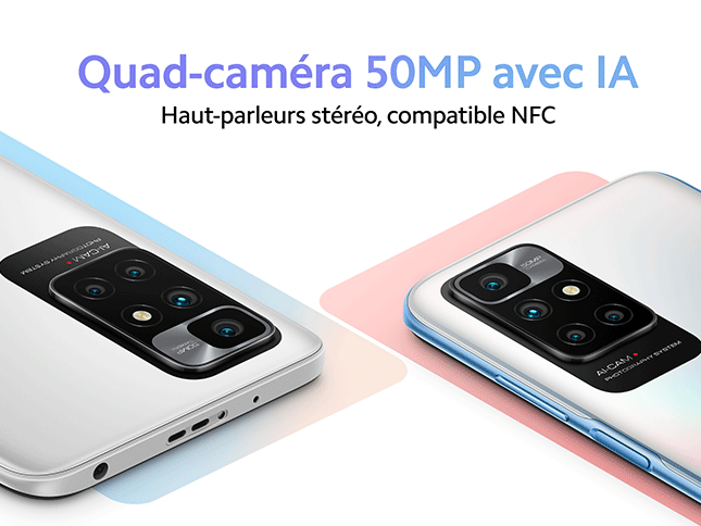 Des photos sans effort avec la quad-caméra de 50MP et les outils de la Galerie