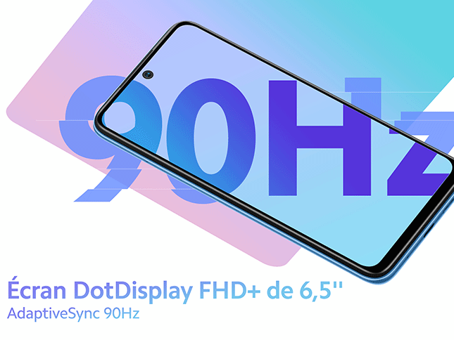 Une expérience de visionnage fluide et confortable avec l’écran 90Hz en 1080p