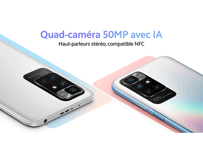 Des photos sans effort avec la quad-caméra de 50MP et les outils de la Galerie