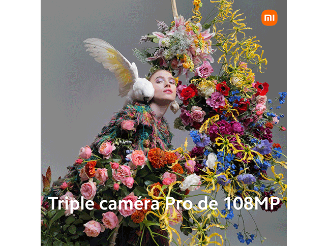triple caméra Pro de 108Mpx