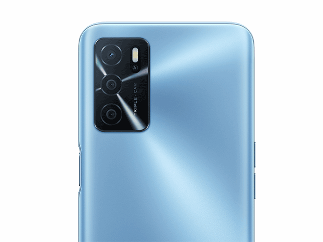 la triple caméra du OPPO A16s