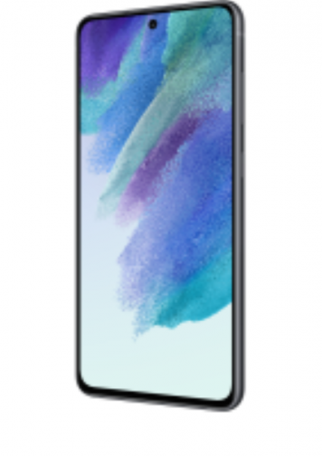 Samsung Galaxy S21 FE 5G noir avec Orange et Sosh - vue 3 quart