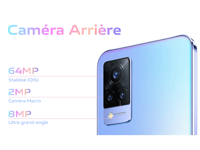 Caméra arrière du vivo V21