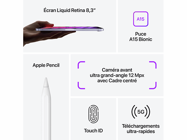 Restez connecté et divertissez-vous partout avec iPad