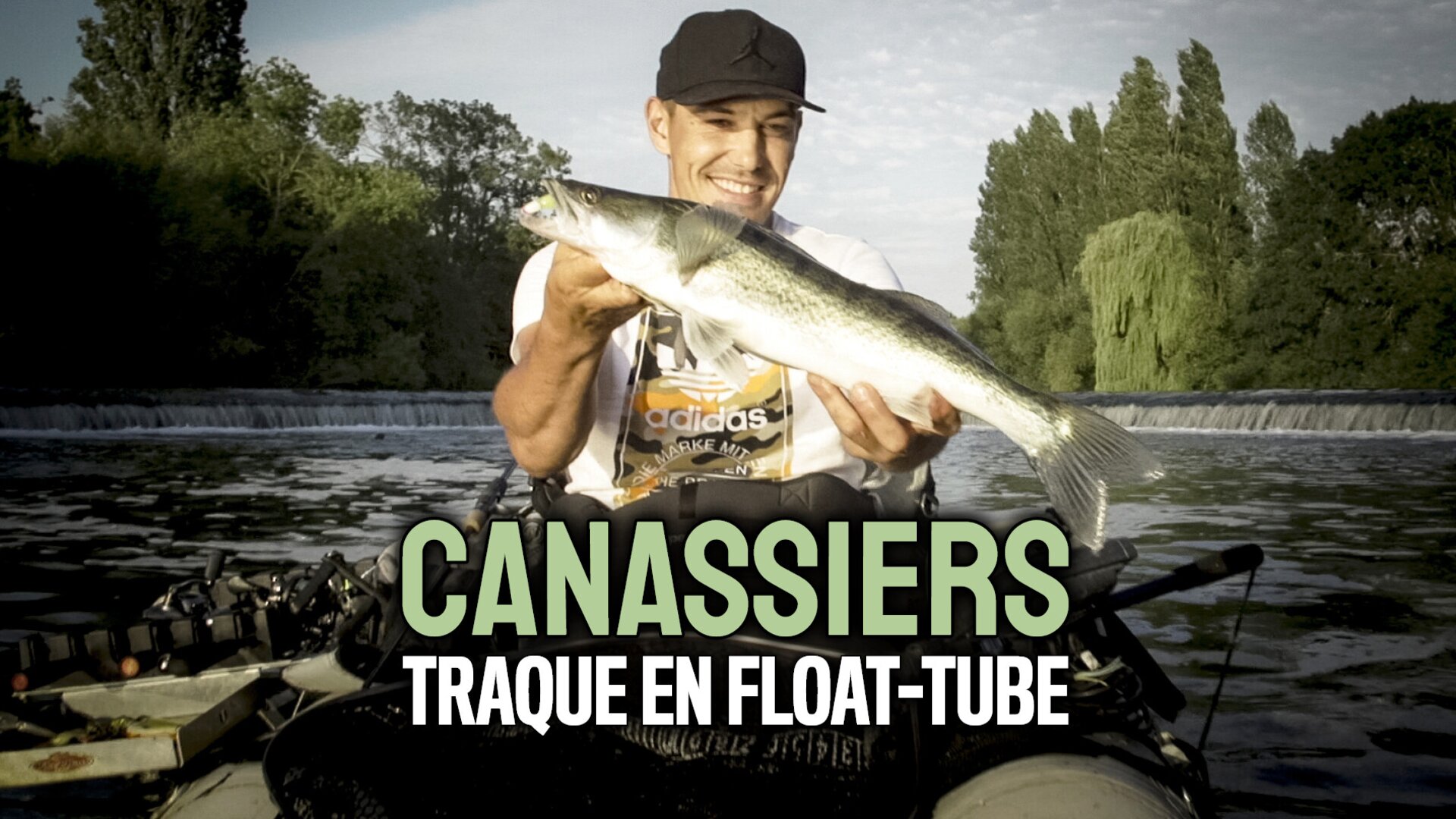 Canassiers, traque en float-tube