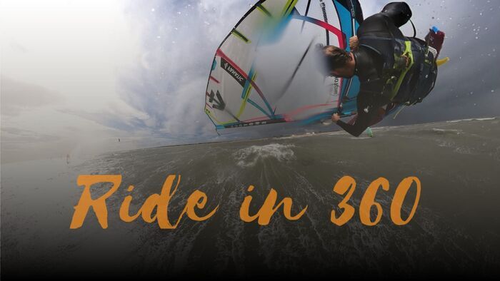 Kite Strapless freestyle plage la Caravel