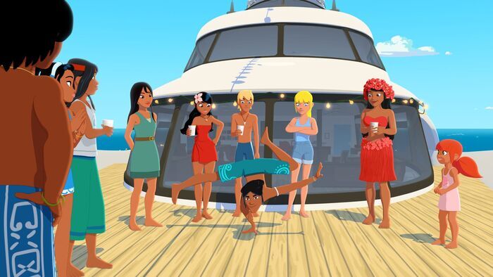 Le yacht en folie
