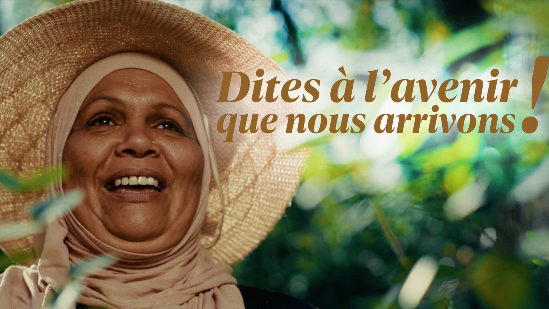 Dites à l'avenir que nous arrivons !