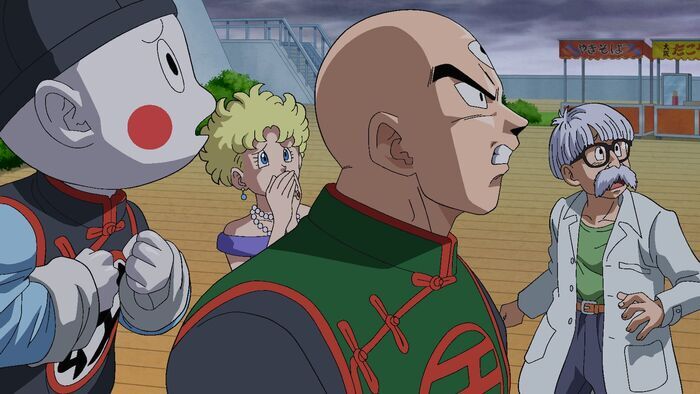 L'arrivée de Son Goku. Beerus accorde une dernière chance ?