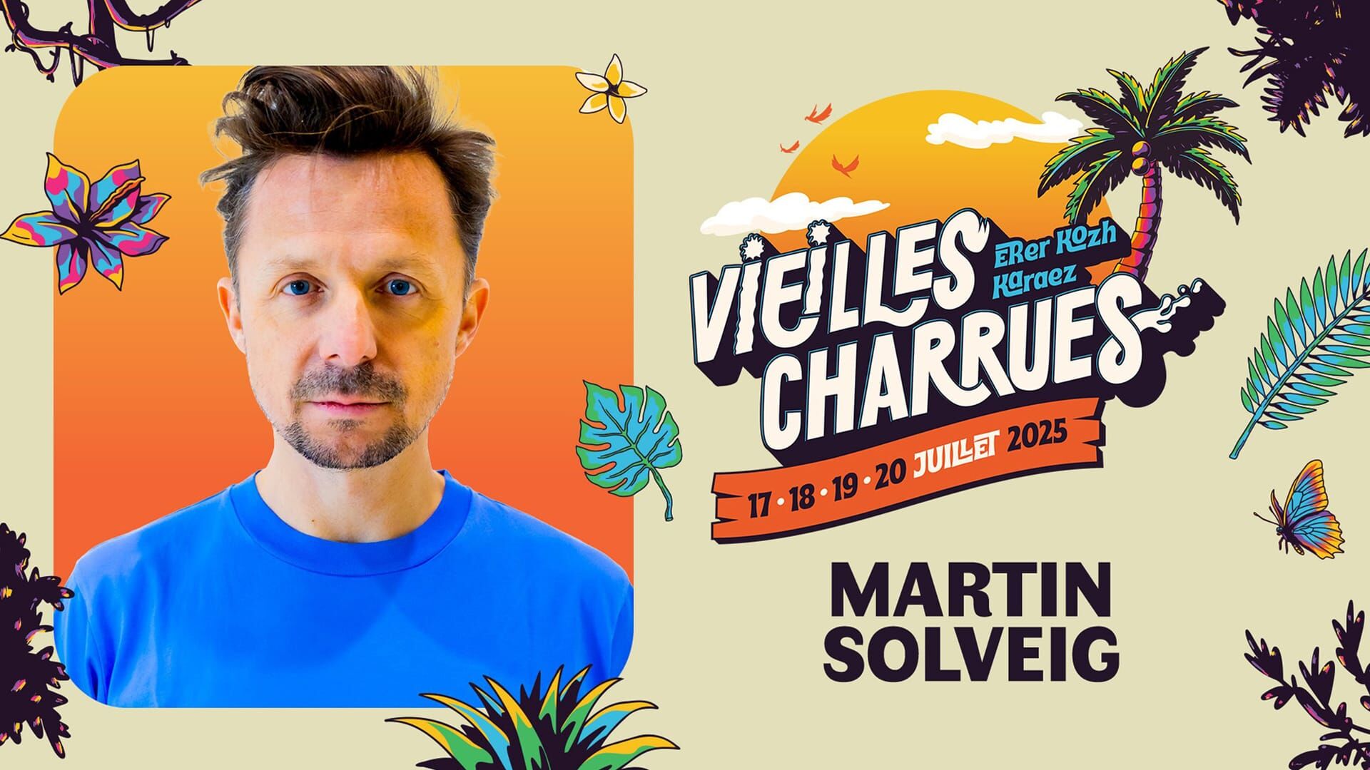 Martin Solveig aux Vieilles Charrues
