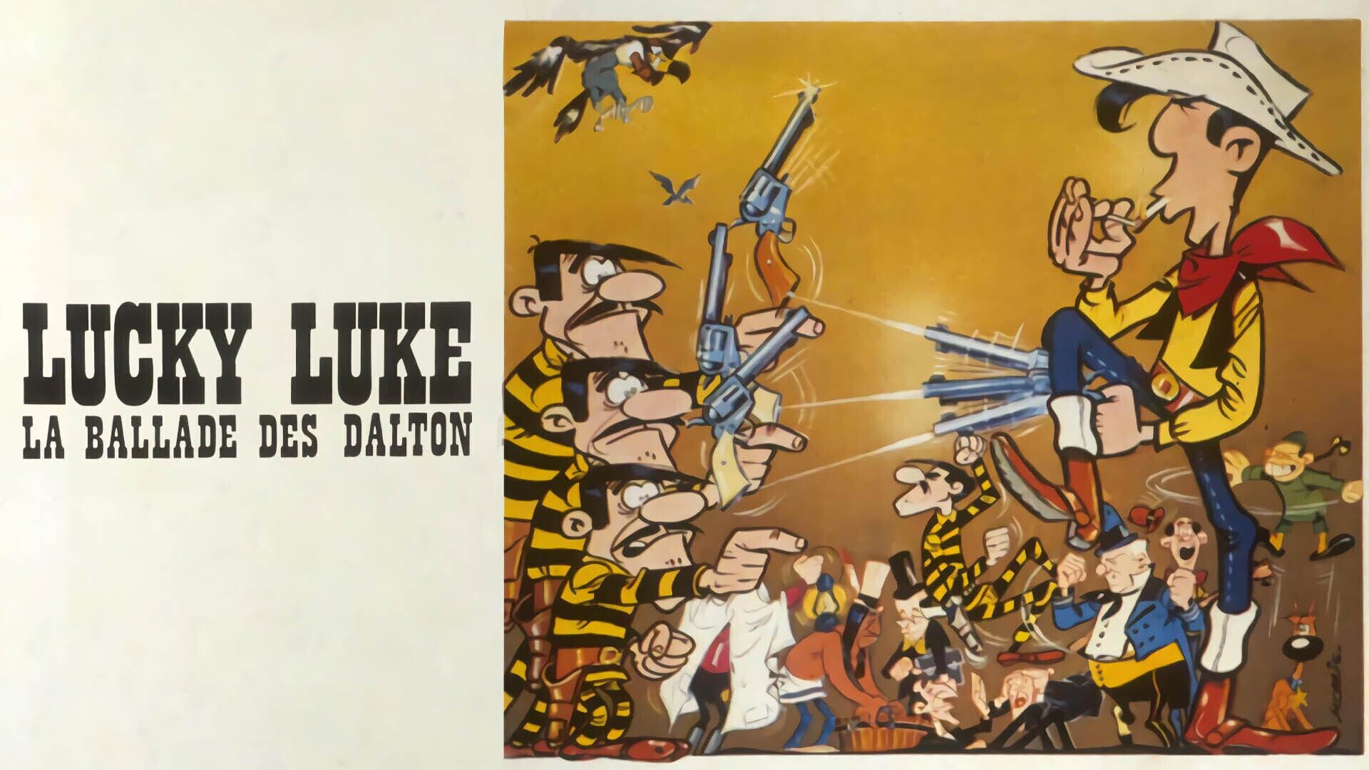 Lucky Luke : la ballade des Dalton