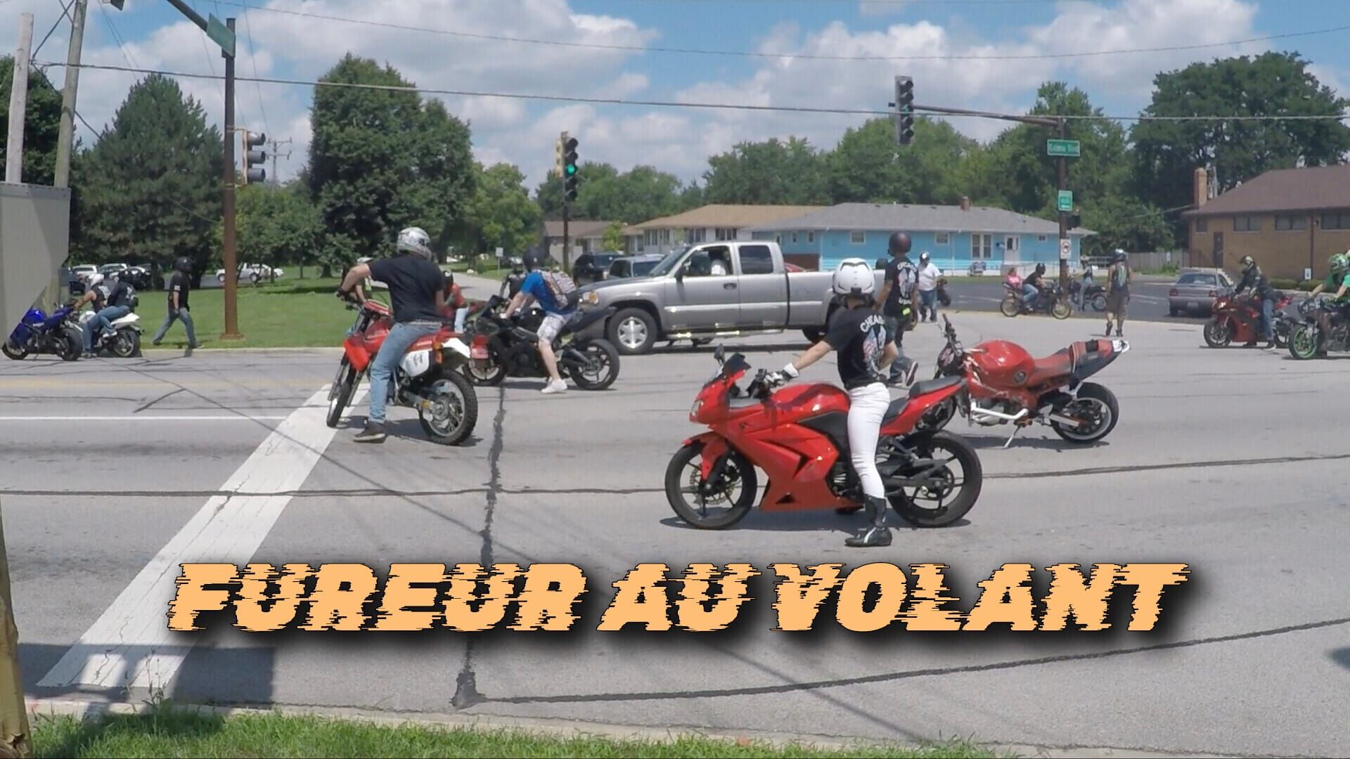 Chaos sur la route