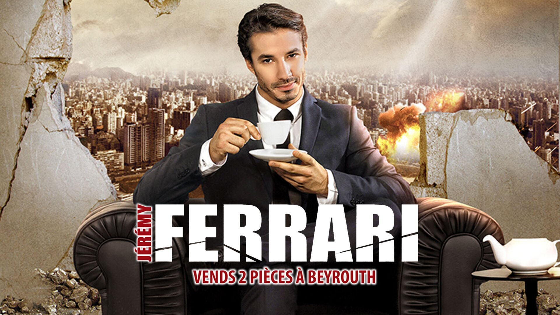 Jérémy Ferrari : Vends 2 pièces à Beyrouth