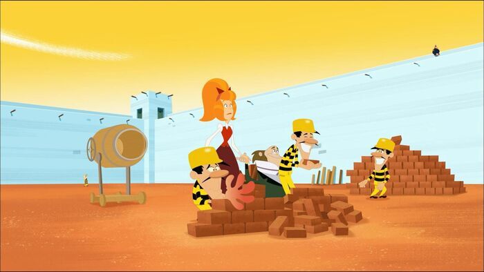 Les Dalton en chantier