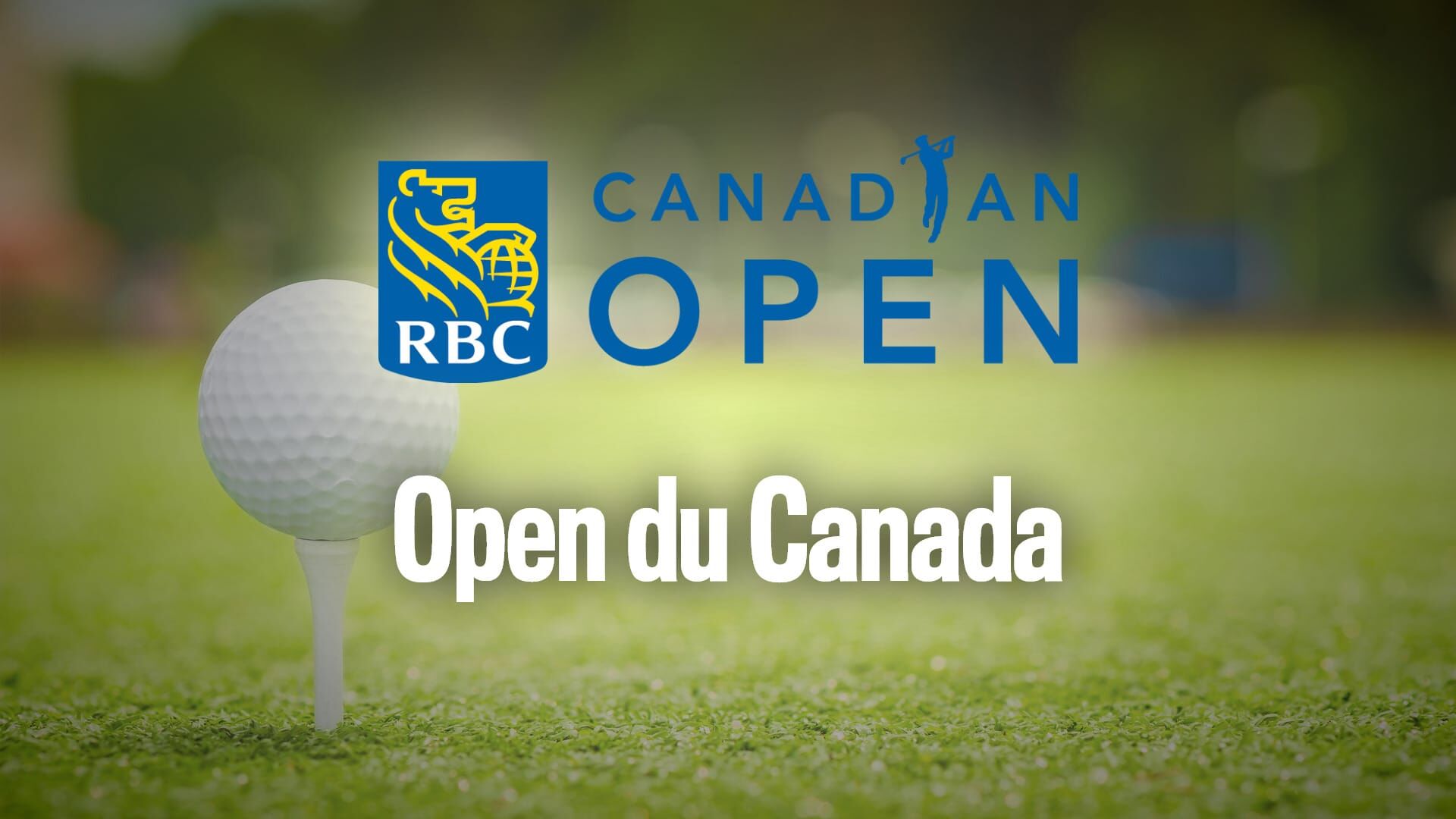 Golf : Open du Canada