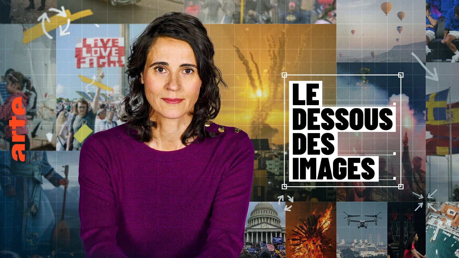 Un missile planté dans le décor