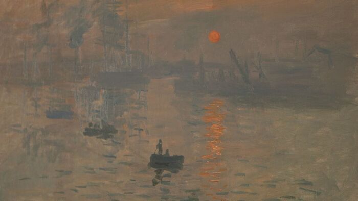"Impression, soleil levant" de Claude Monet