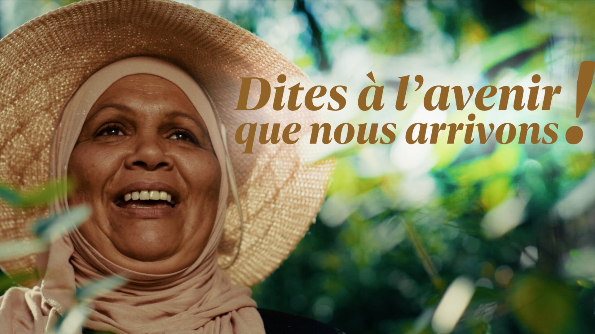Dites à l'avenir que nous arrivons !