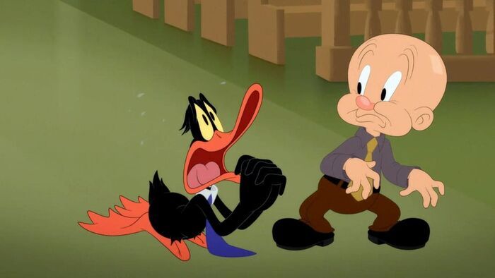 Daffy avocat / Coyote motard