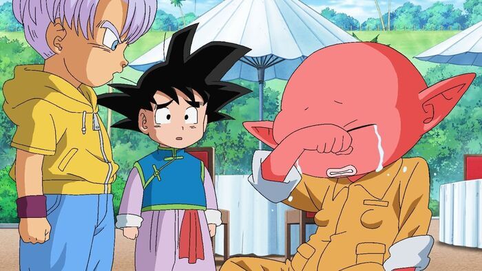 Une fête de la victoire mouvementée. L'affrontement : Monaka contre Goku !