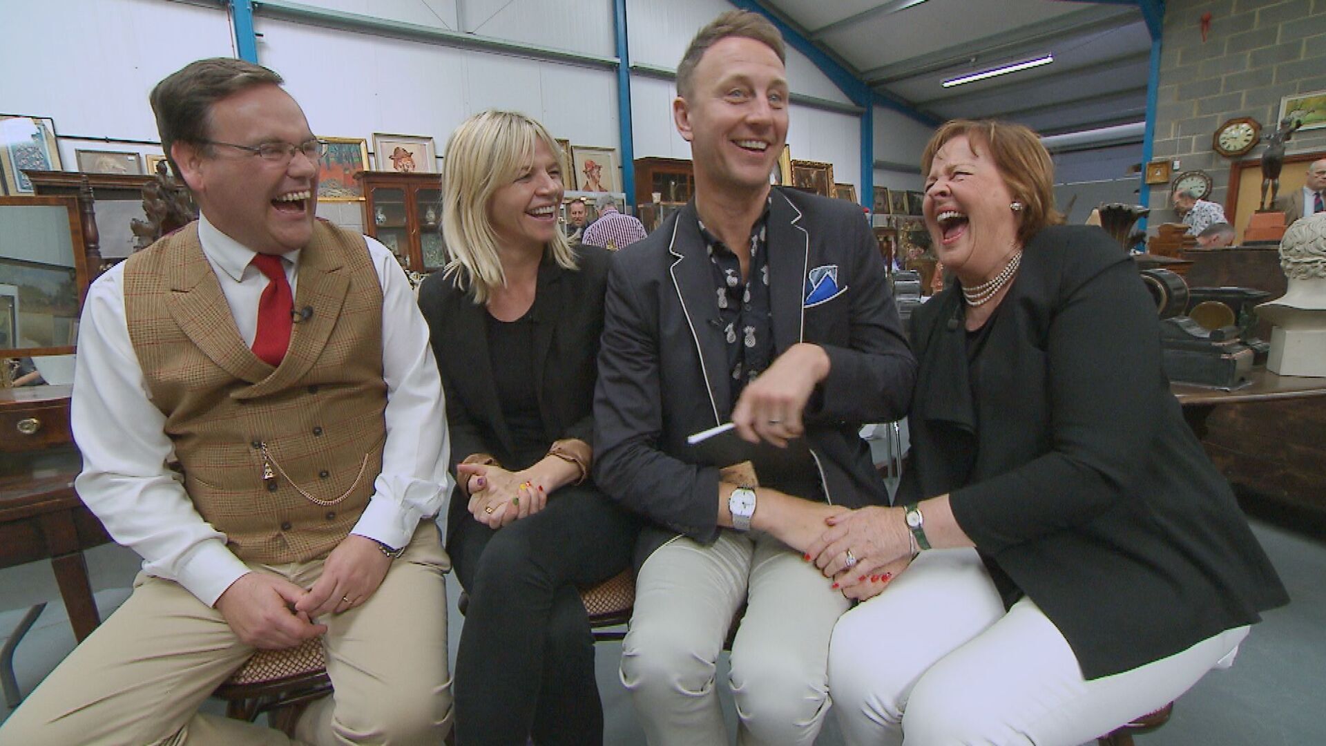 Ian Waite et Zoe Ball