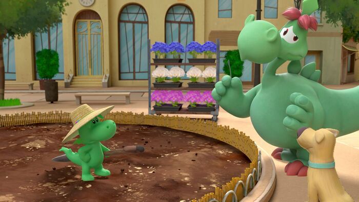 Des fleurs pour Dragonville