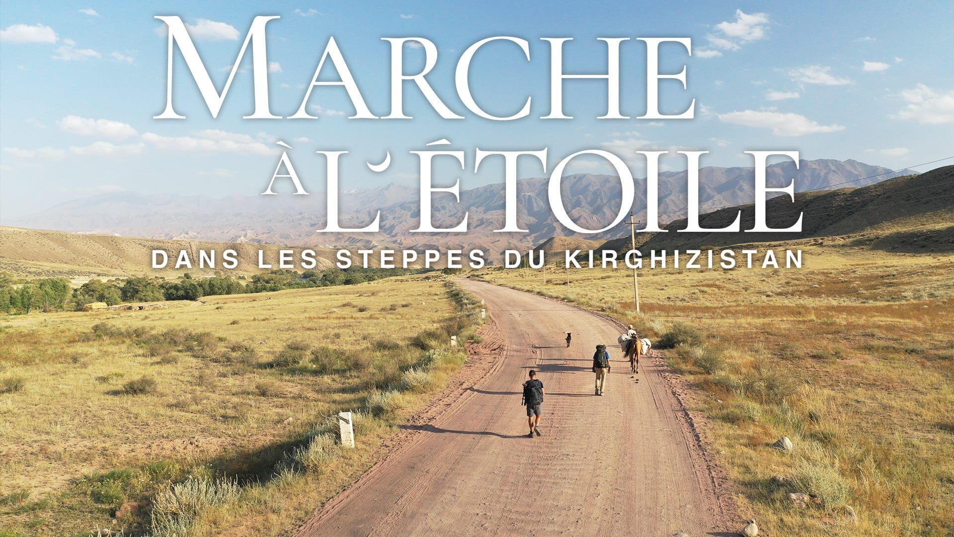 Dans les steppes du Kirghizistan