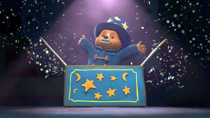 Paddington joue dans un groupe