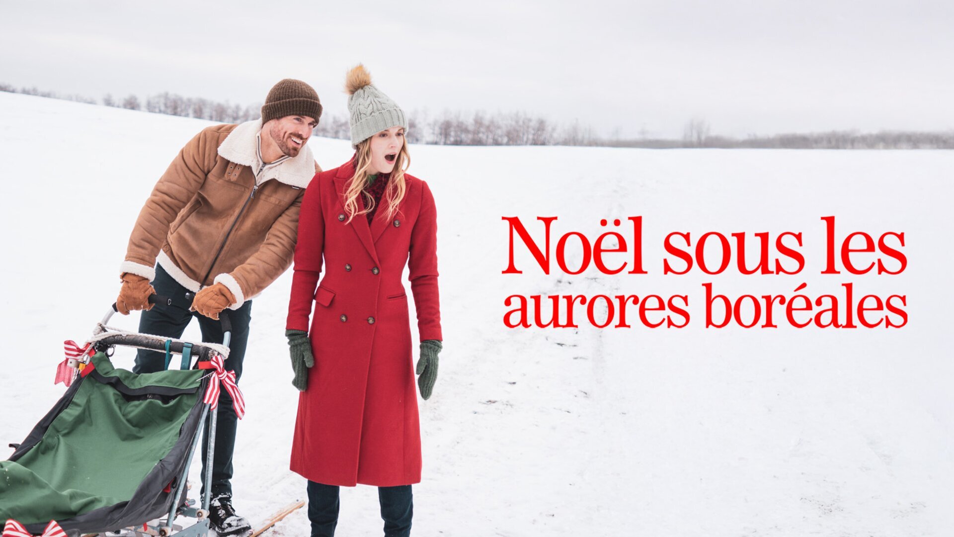 Noël sous les aurores boréales