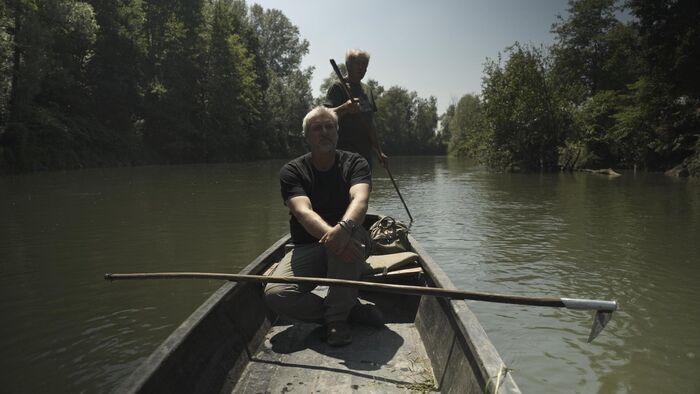 Le fleuve Pô (Italie)