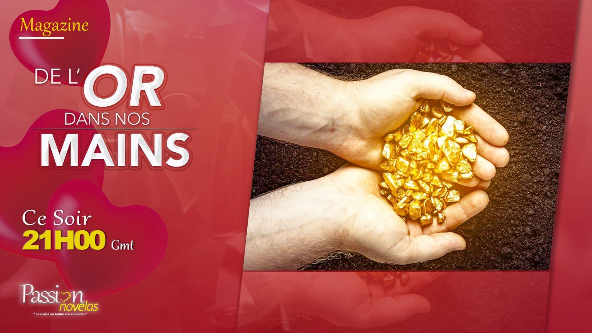 De l'or dans les mains