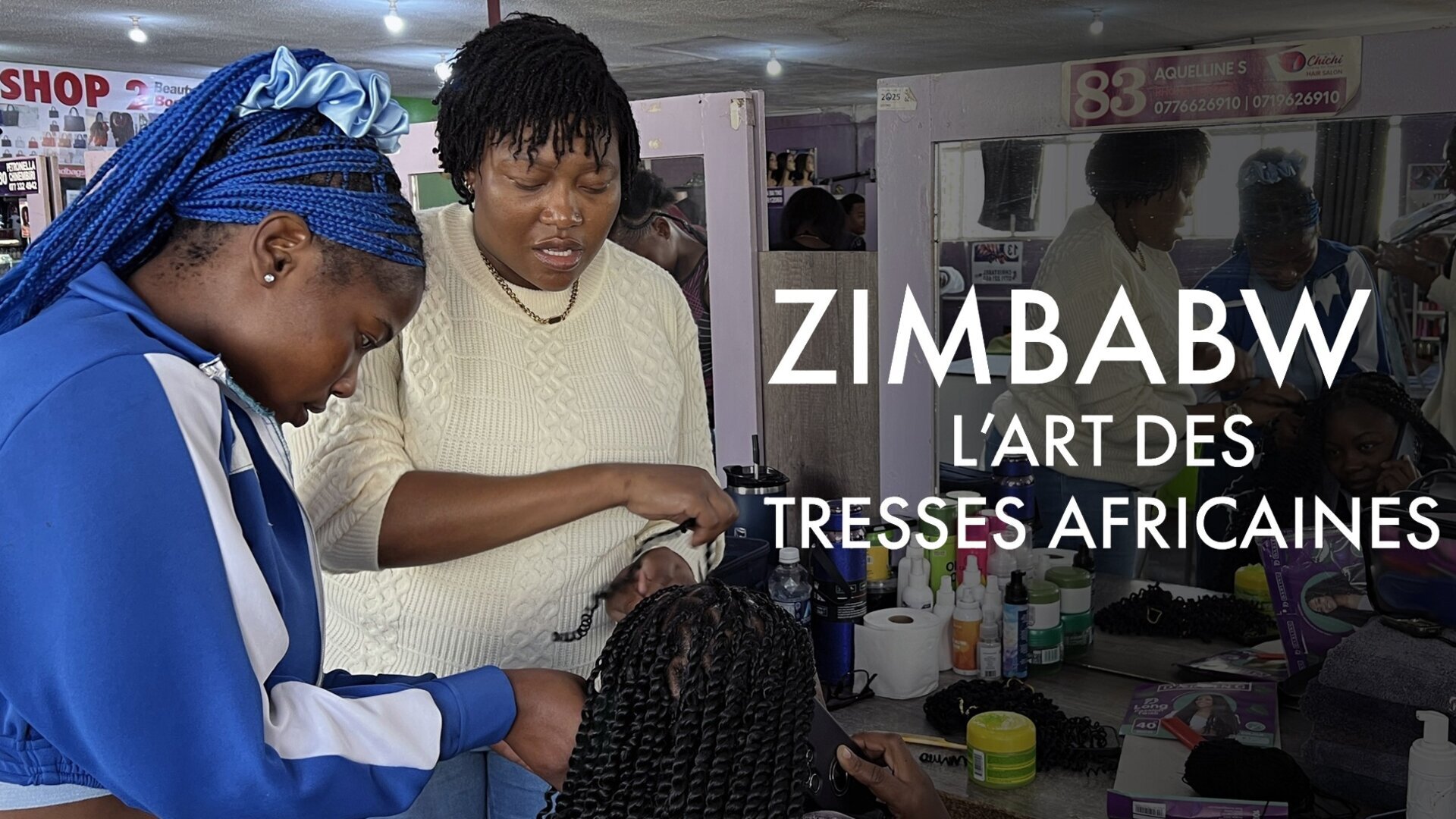 Zimbabwe, l'art des tresses africaines