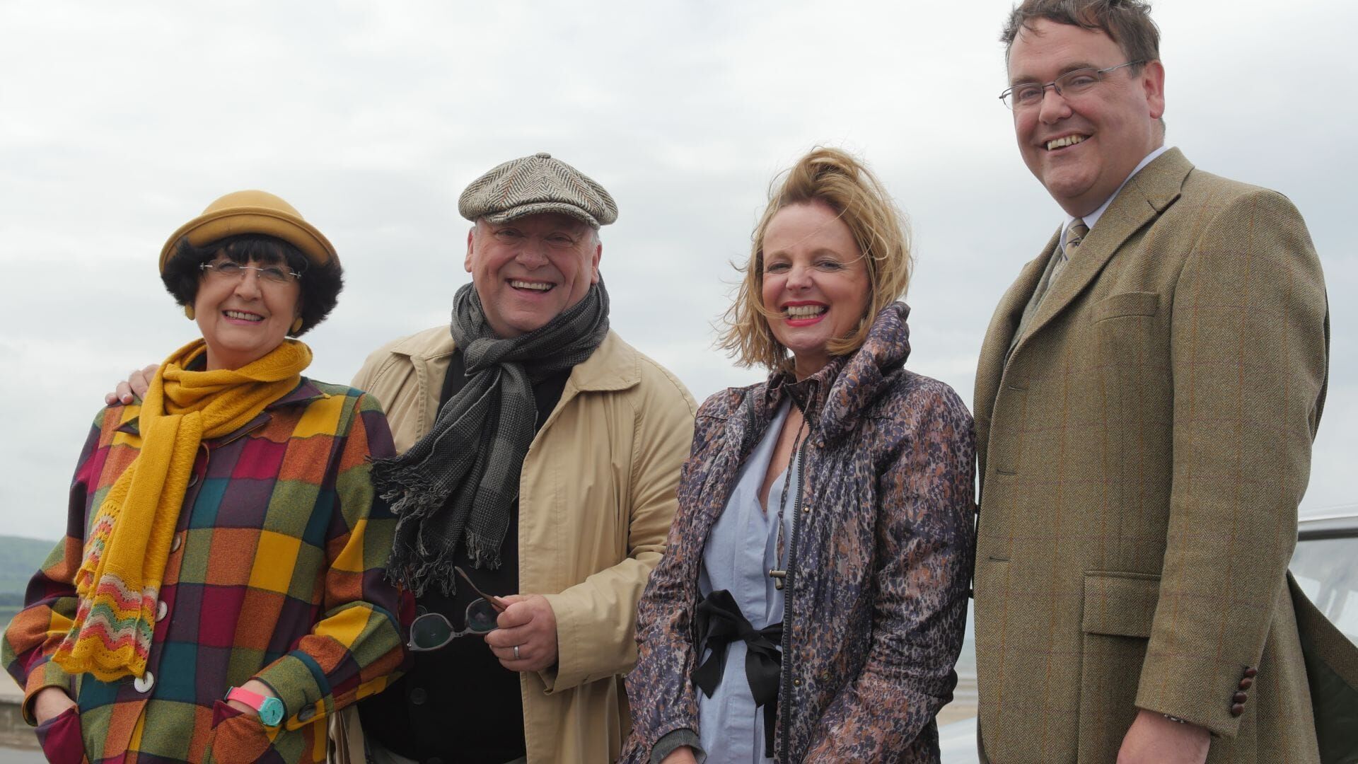Clare Grogan and Alex Norton