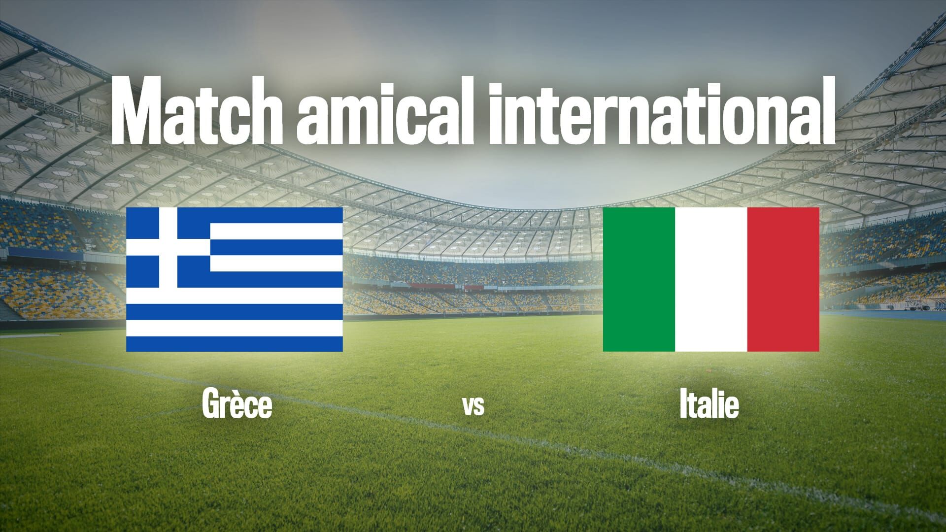 Football : Match amical international