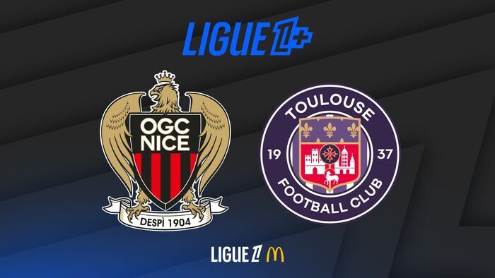 1ère journée : match OGC NICE - TOULOUSE FC